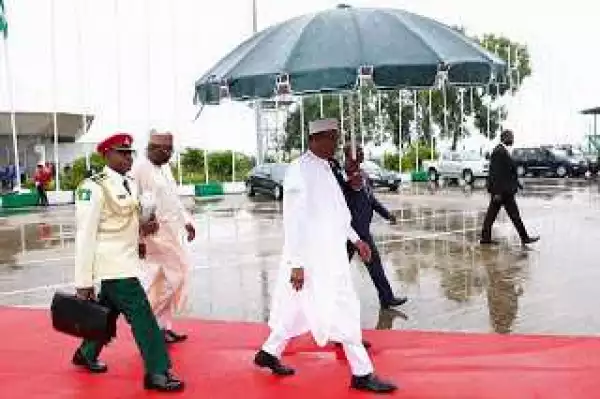 Photos: President Buhari Leaves Nigeria For Kenya